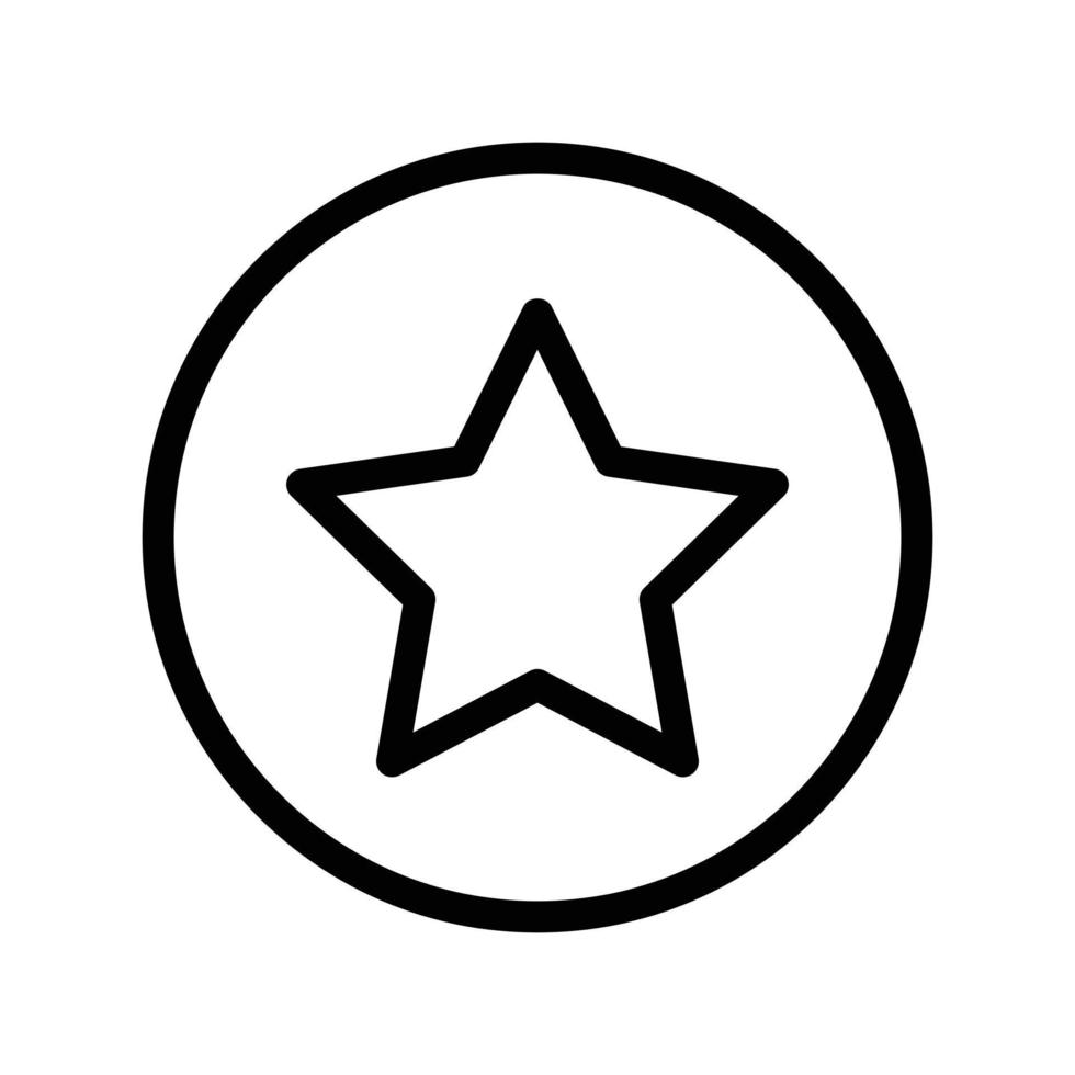 ilustração em vetor estrela em um ícones de symbols.vector de qualidade background.premium para conceito e design gráfico.