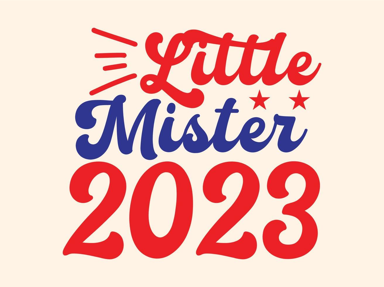 feliz ano novo 2023 design de camiseta vetor