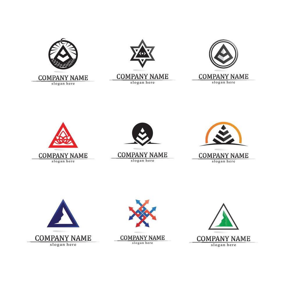 seta ilustração vetorial conjunto de ícones design de logotipo vetor