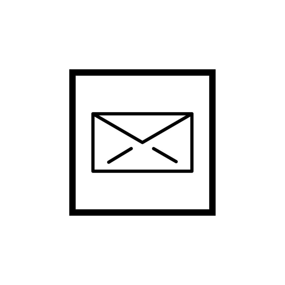 design de vetor de ícone de e-mail e mensagem