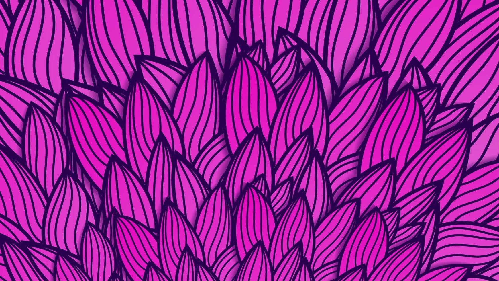 vetor padrão sem emenda gradiente roxo geométrico com fundo floral de listras que se cruzam. vector textura perfeita de violeta lunar e rosa com flores abstratas fundo com gráfico desenhado à mão