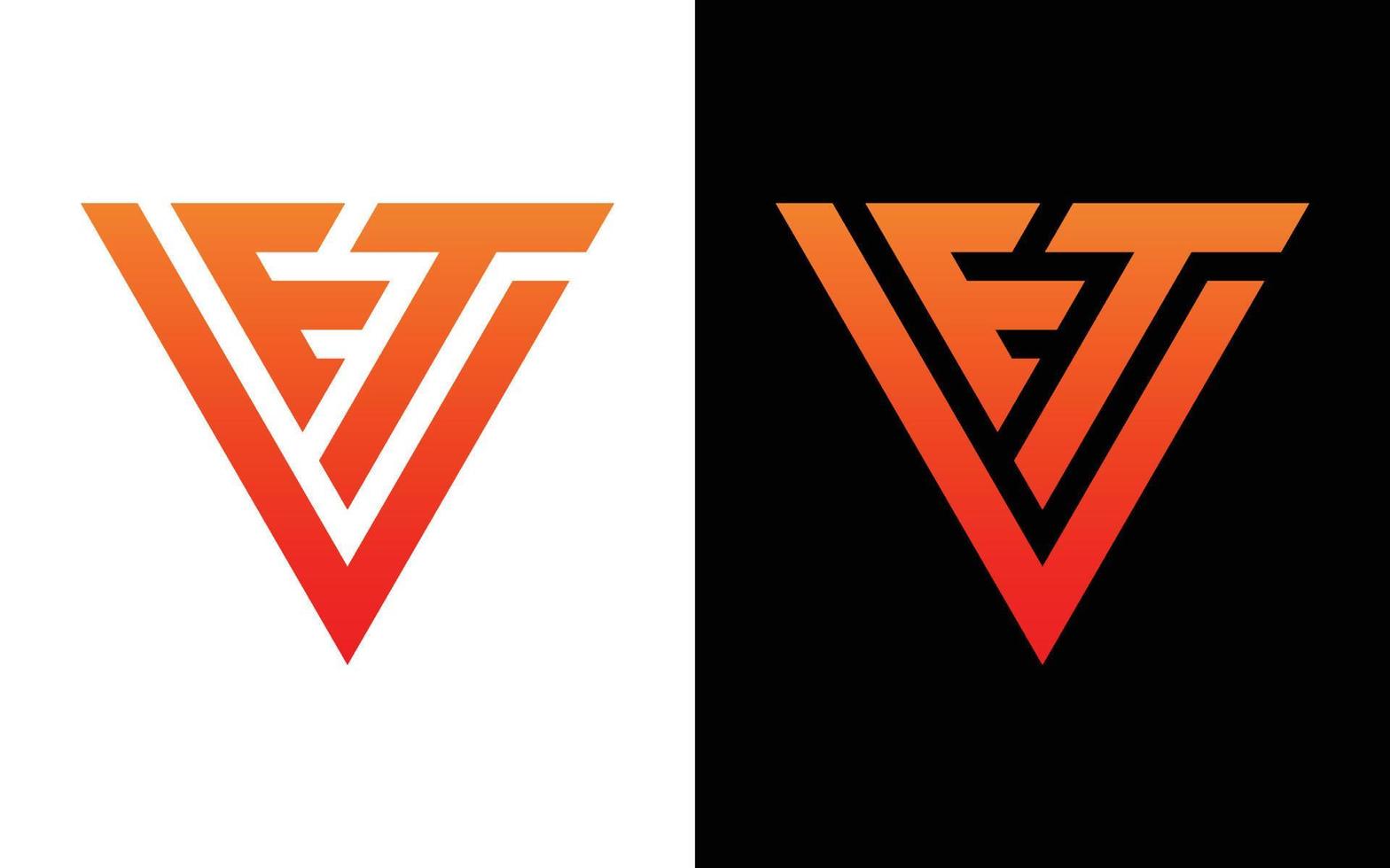 logotipo de monograma veterinário com design de método de grade pro vetor