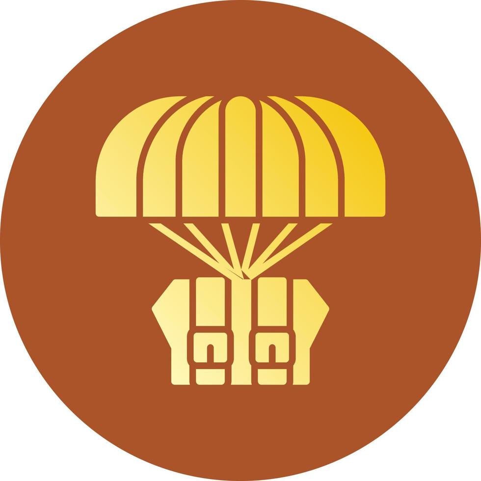 design de ícone criativo airdrop vetor