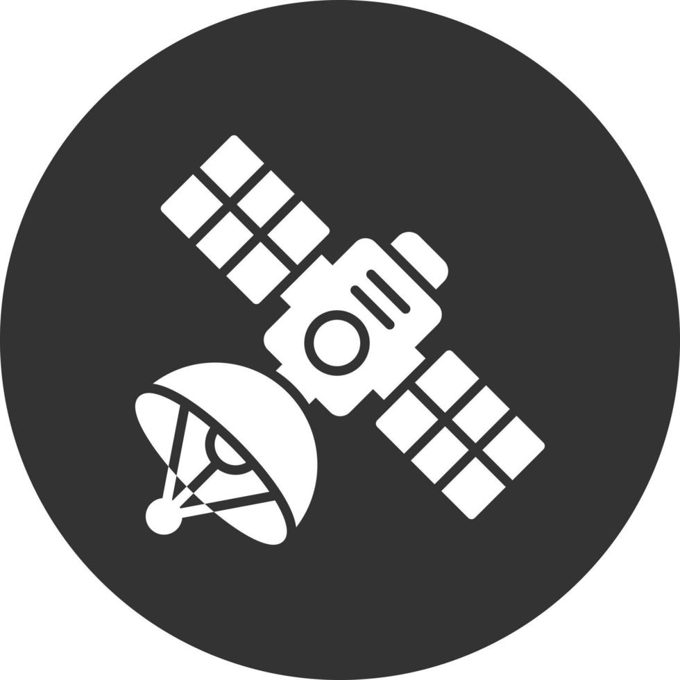 design de ícone criativo de satélite vetor