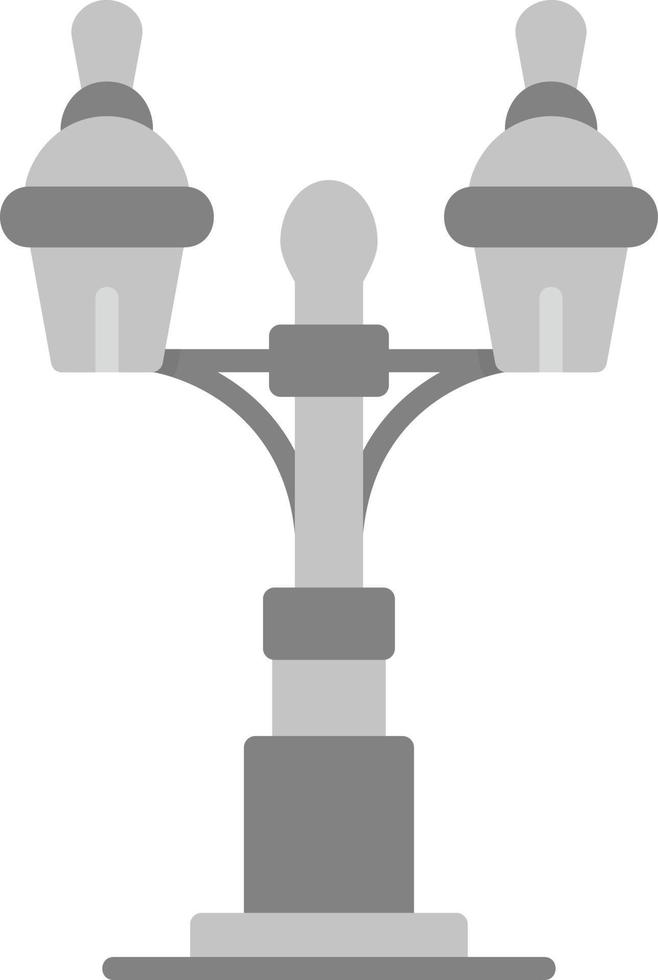 design de ícone criativo de lâmpada de rua vetor