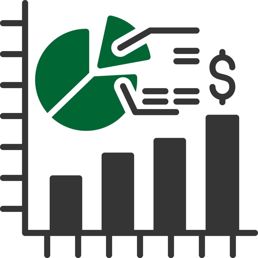 design de ícone criativo de análise vetor