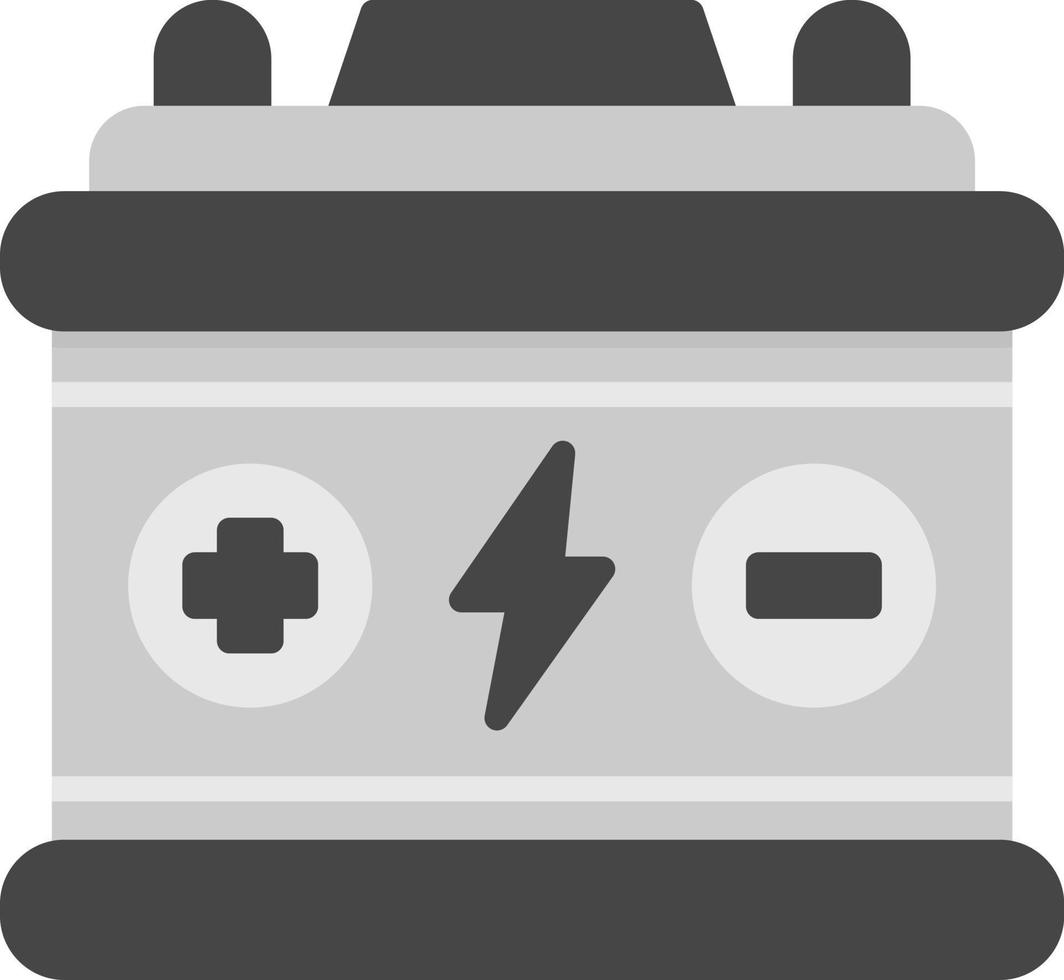 design de ícone criativo de bateria de carro vetor