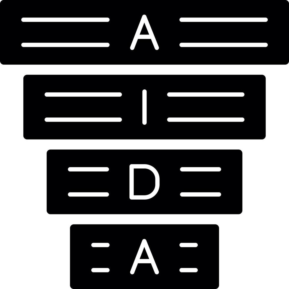 design de ícone de vetor de aida