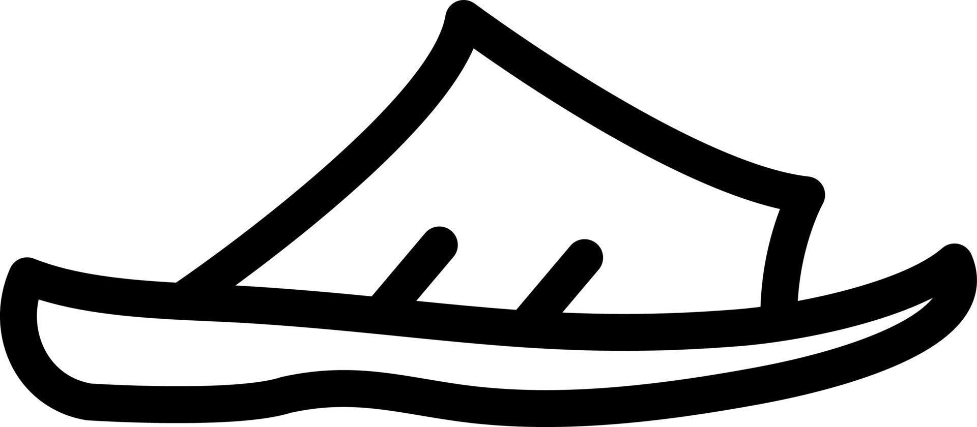 design de ícone de vetor de sandália