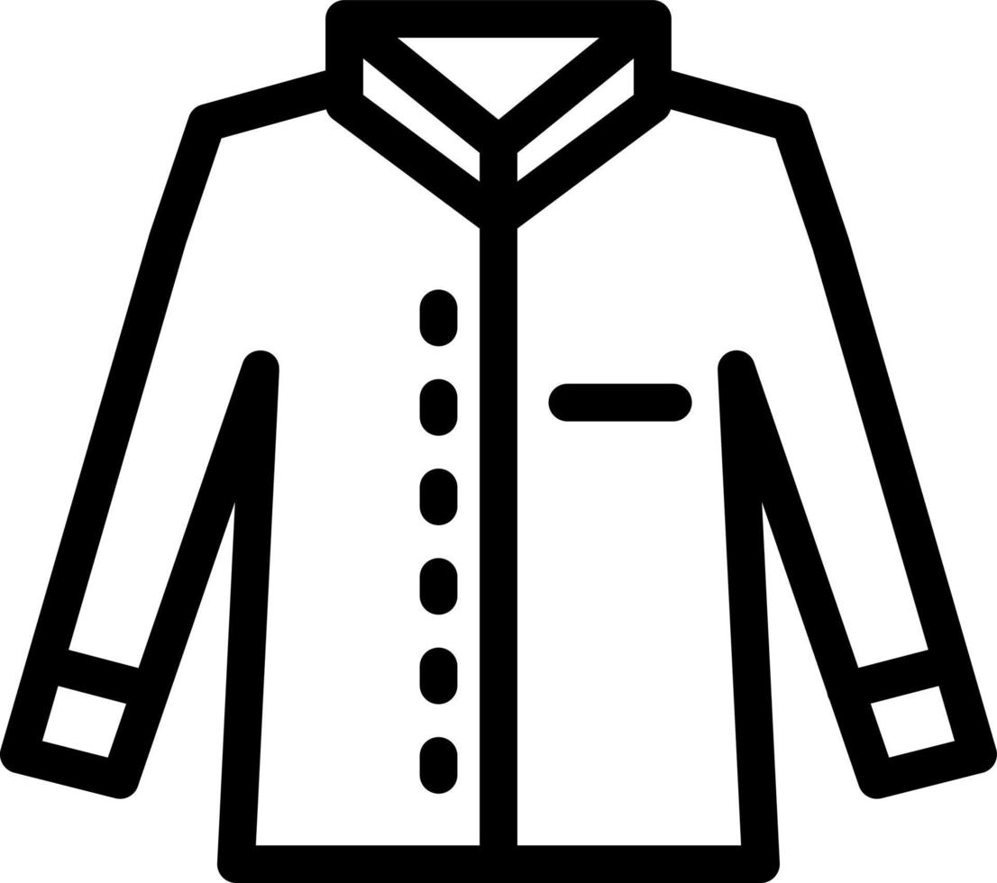 design de ícone de vetor de camisa de escritório