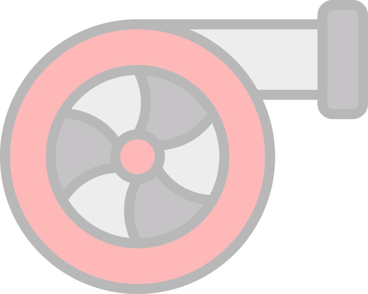 design de ícone de vetor turbo