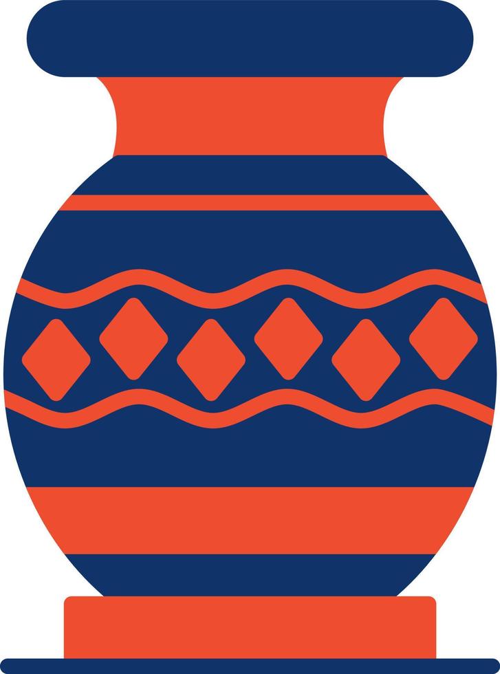 design de ícone criativo de vasos vetor