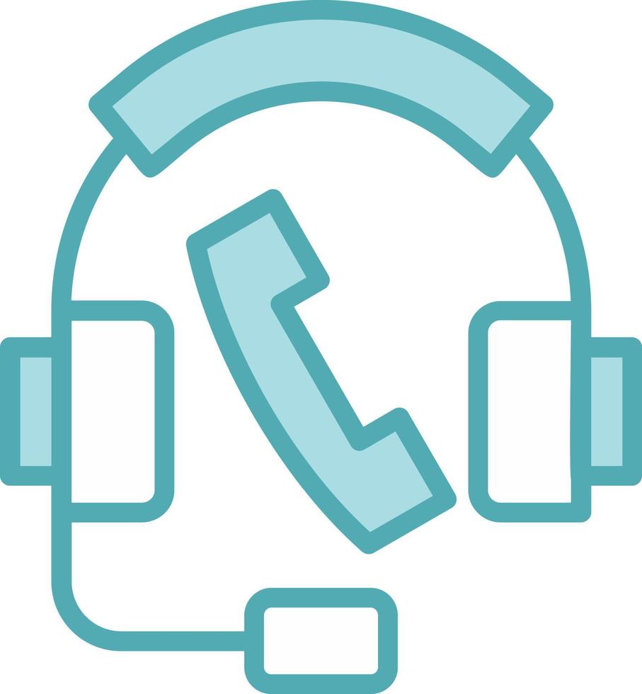 ícone de vetor de call center