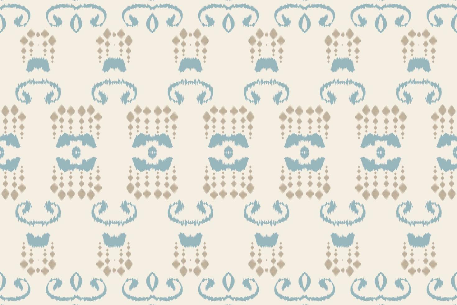 design étnico ikat batik têxtil sem costura padrão design de vetor digital para impressão saree kurti borneo tecido borda pincel símbolos designer de amostras