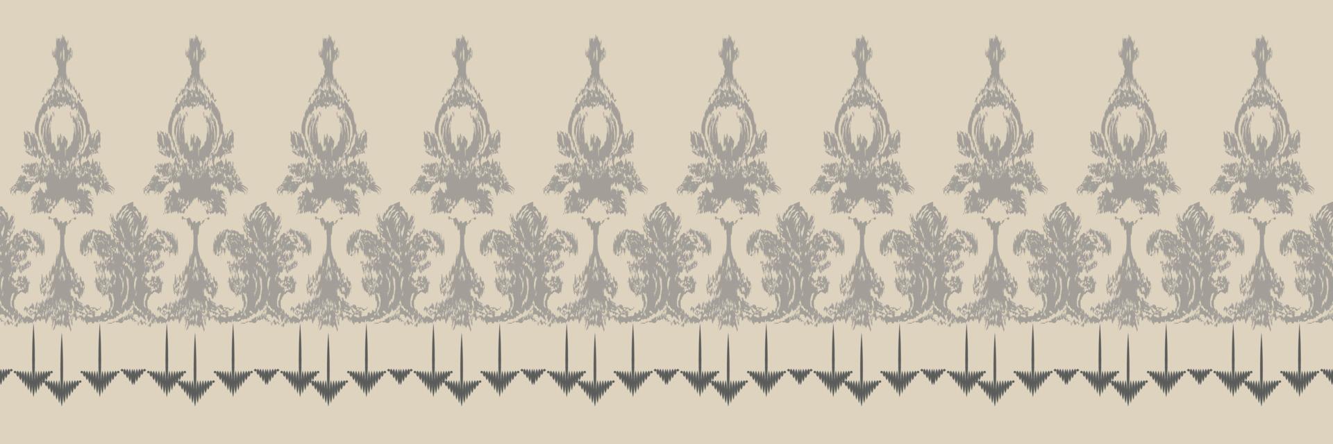 padrão sem emenda africano tribal de tecido ikat. étnico geométrico batik ikkat design têxtil de vetor digital para estampas tecido saree mughal pincel símbolo faixas textura kurti kurtis kurtas