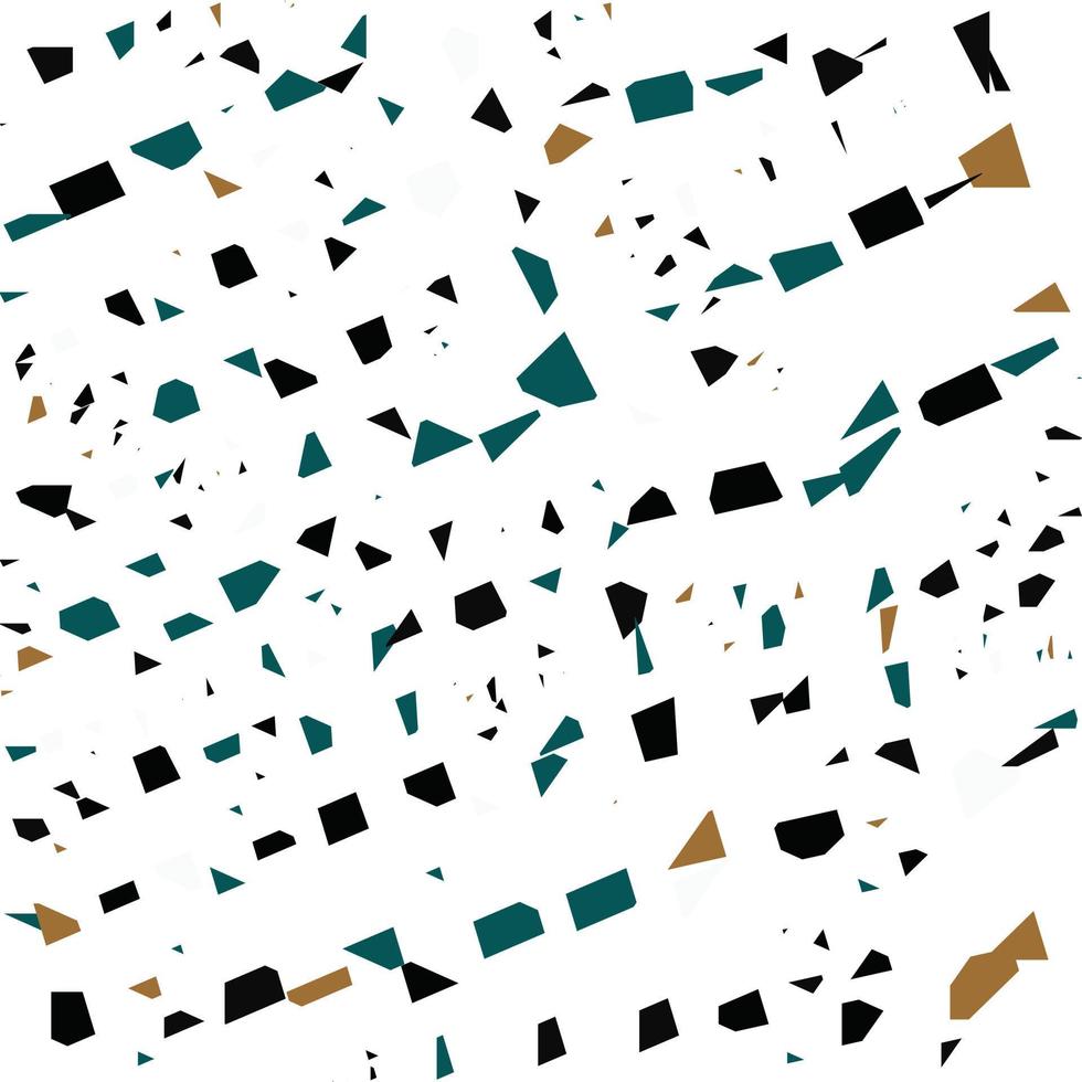 papel de parede padrão terrazzo em cores primárias brilhantes com formas abstratas de pedra em mosaico. fundo de arte minimalista retro terrazo ideal para impressão, moda ou projeto de design moderno. vetor