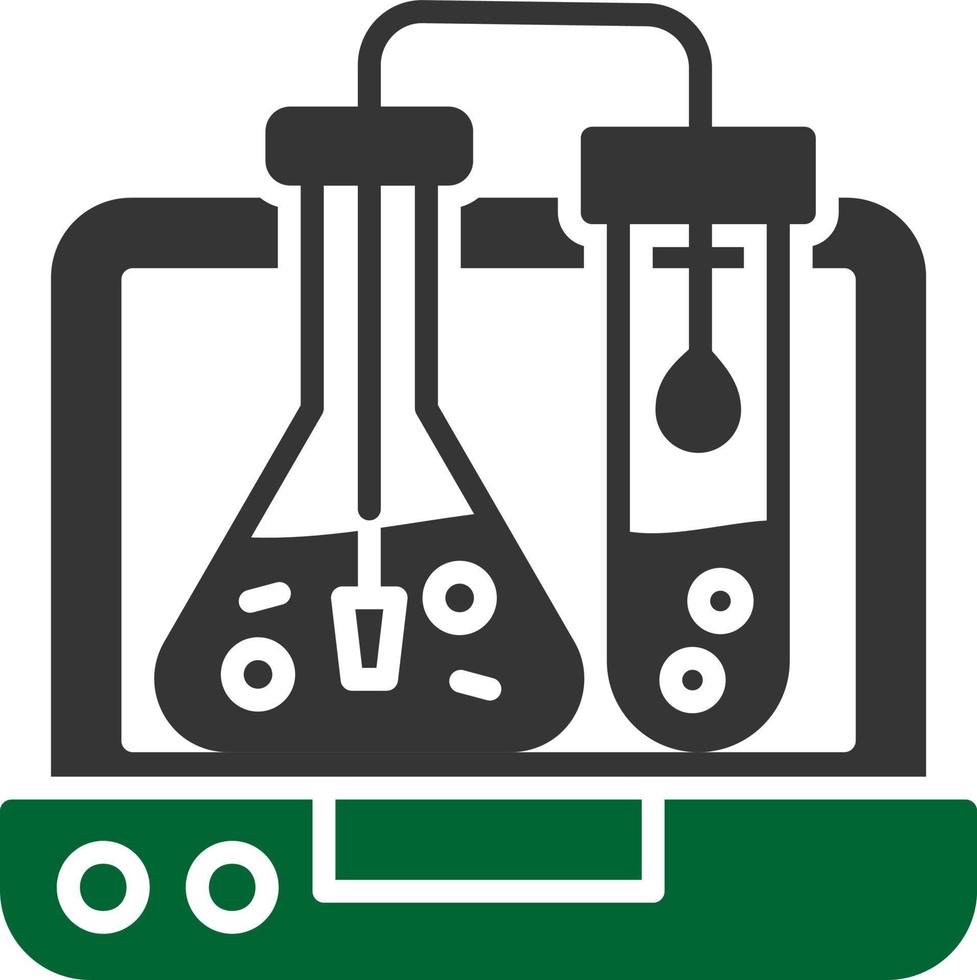 design de ícone criativo de química vetor