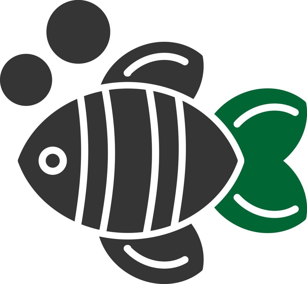 design de ícone criativo de peixe-palhaço vetor