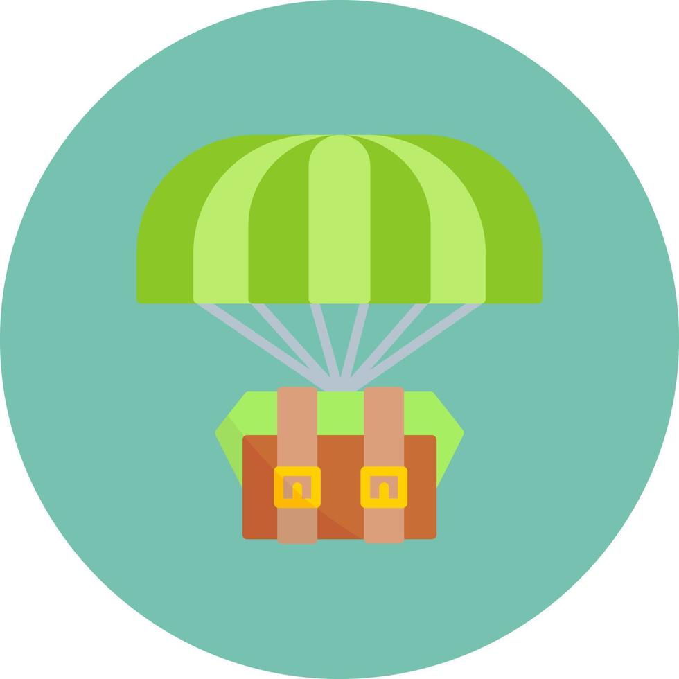 design de ícone criativo airdrop vetor