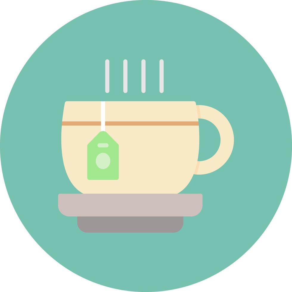 design de ícone criativo de chá vetor