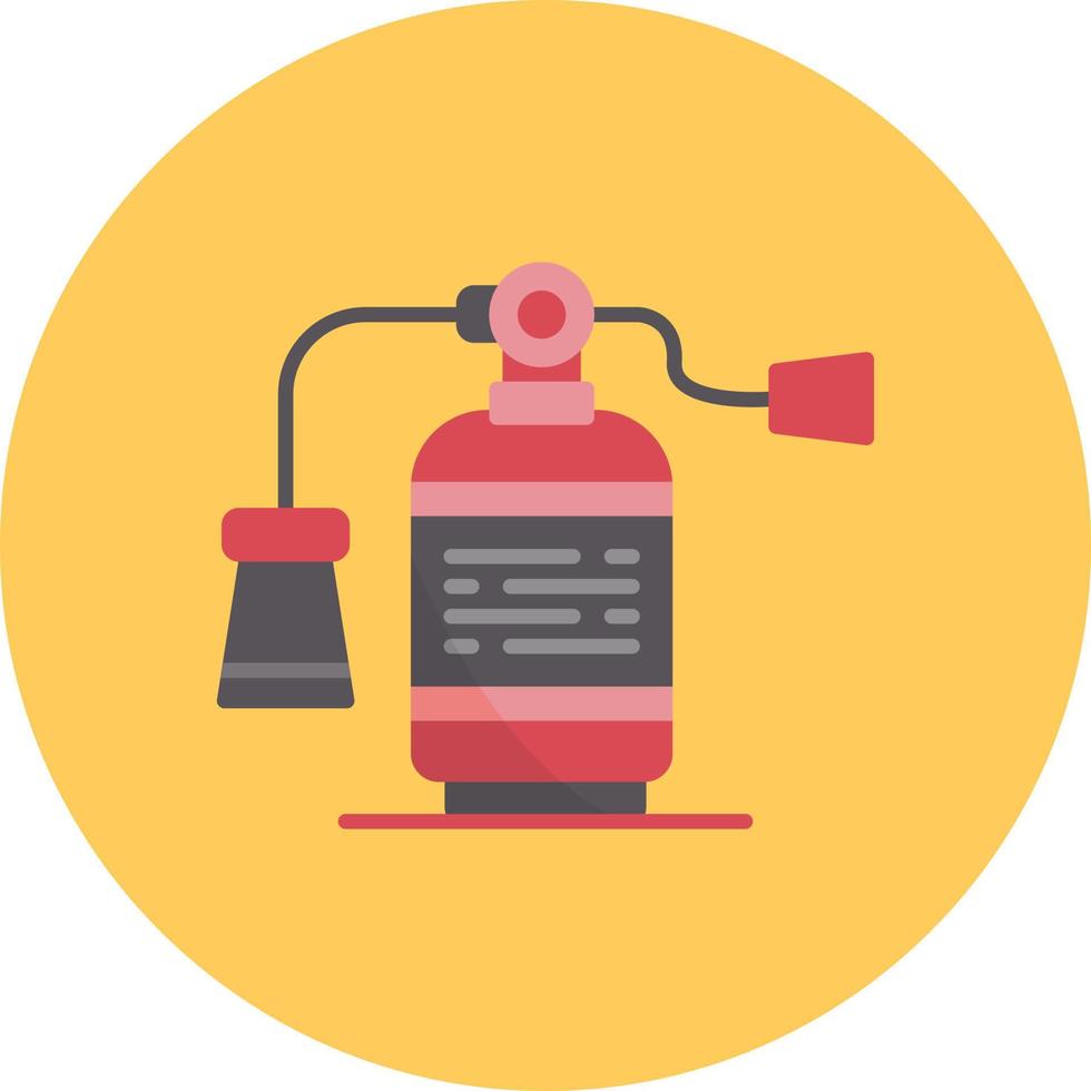 design de ícone criativo de extintor de incêndio vetor