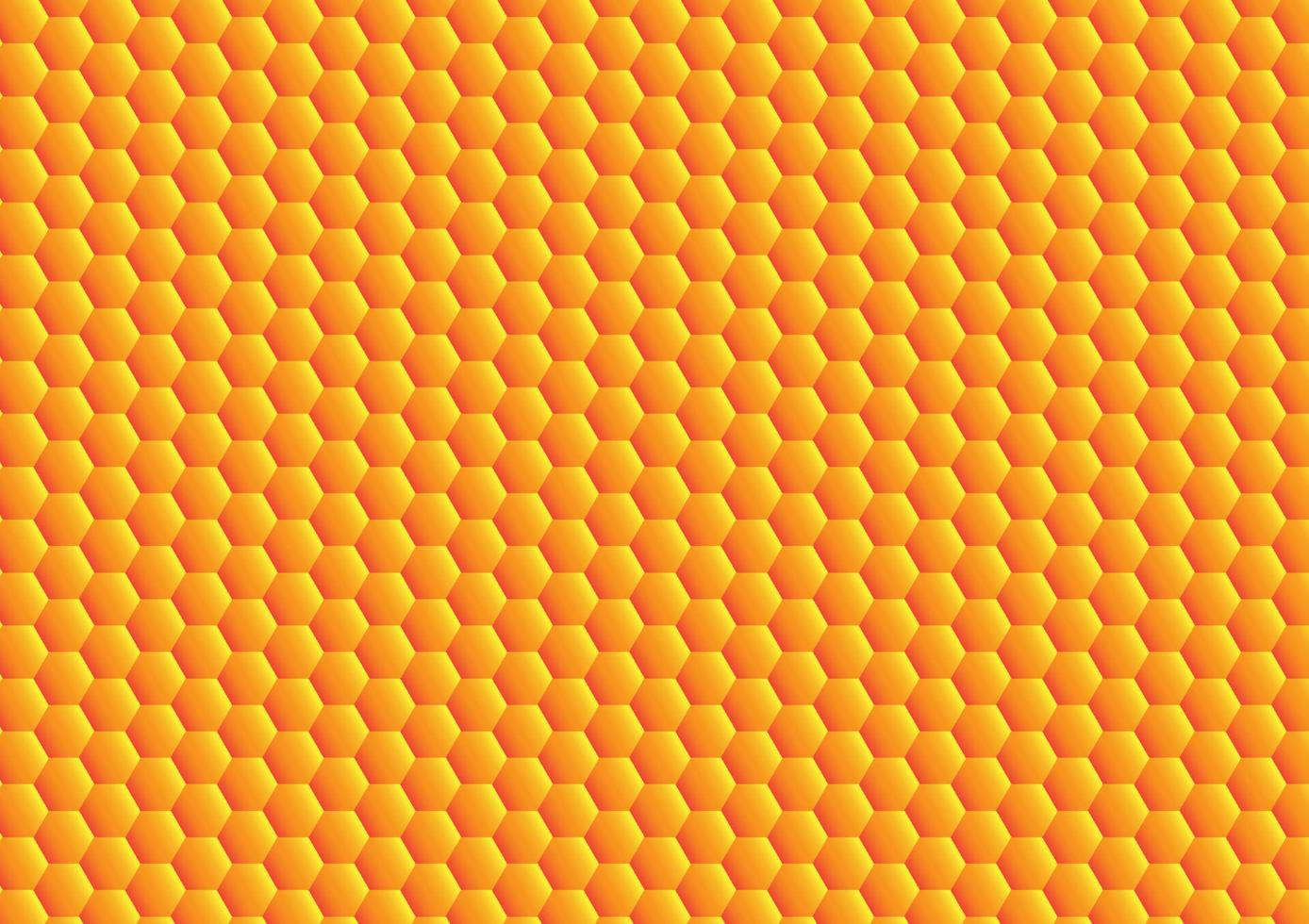 colmeia na tela dourada. fundo padrão hexagonal abstrato. desenho hexagonal. vetor geométrico