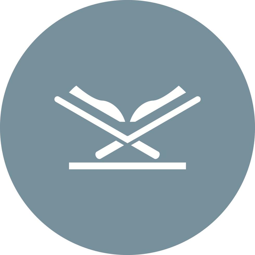 ícone de círculo de glifo do alcorão vetor