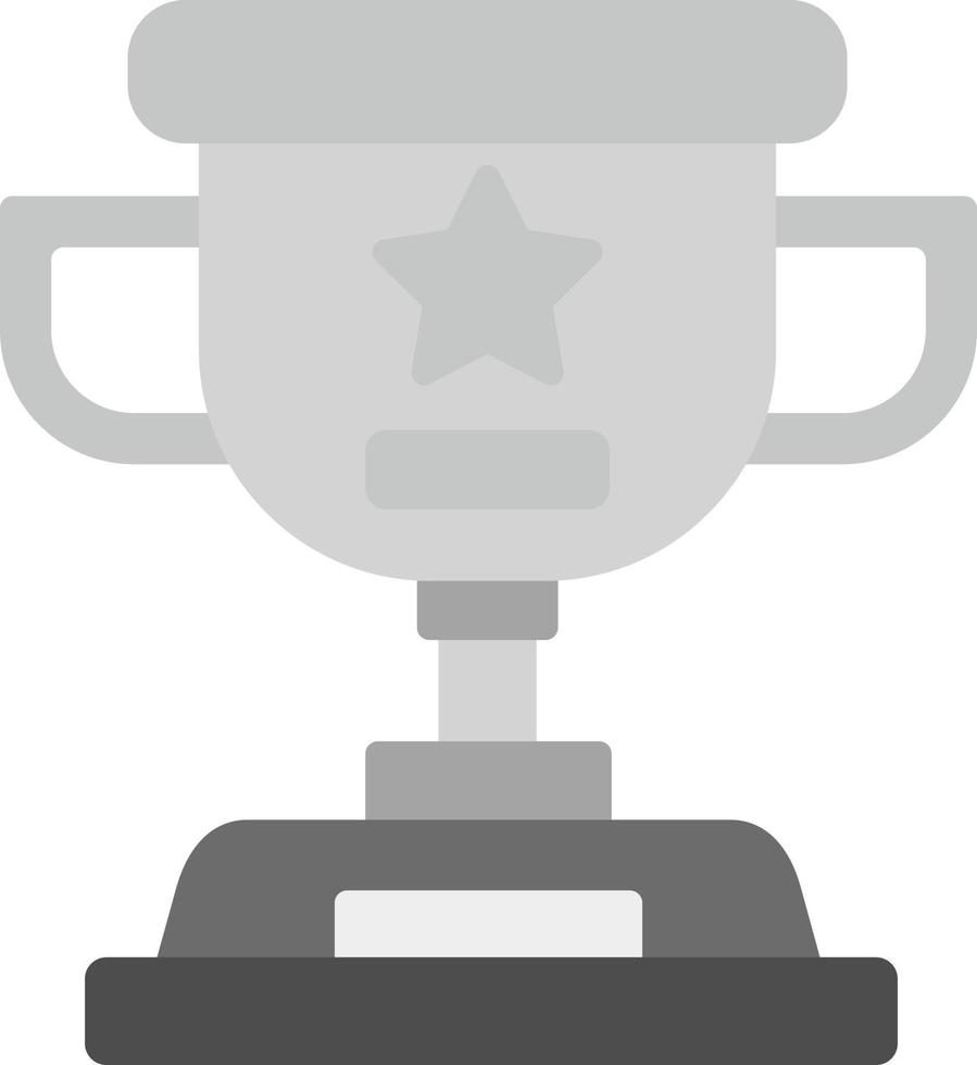 design de ícone criativo de troféu vetor