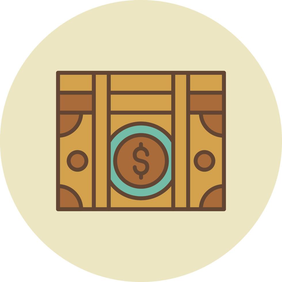 design de ícone criativo de dinheiro vetor