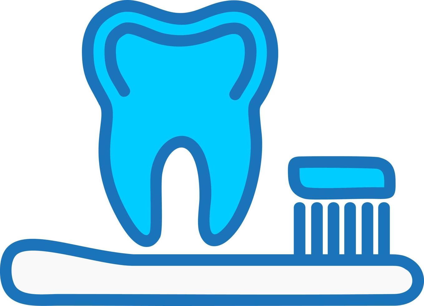 ícone de vetor de dente