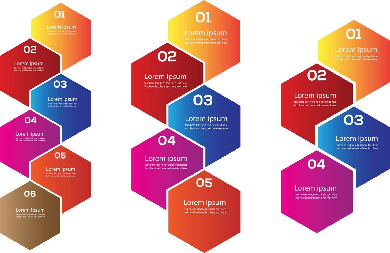 modelo de elementos infográficos para série de evolução, diagrama, banner criativo. vetor