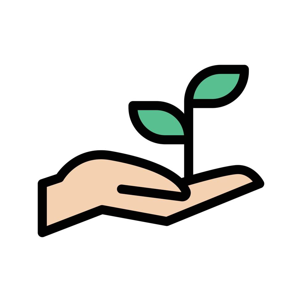 ilustração vetorial de cuidado de plantas em um icons.vector de qualidade background.premium para conceito e design gráfico. vetor