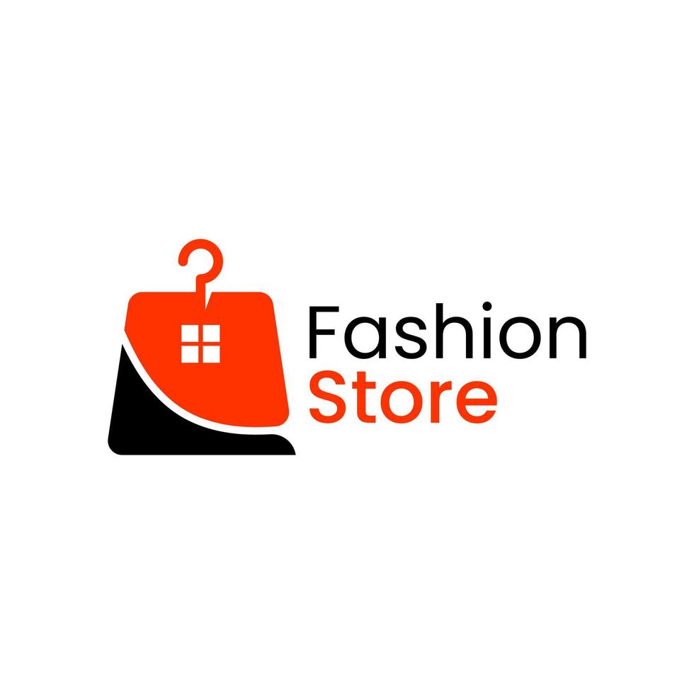 ilustração de ícone vetorial de logotipo de loja de compras vetor