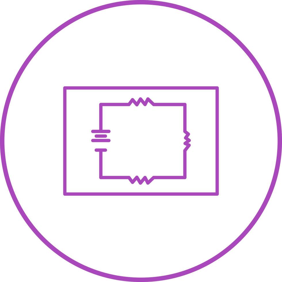 ícone de vetor de circuito