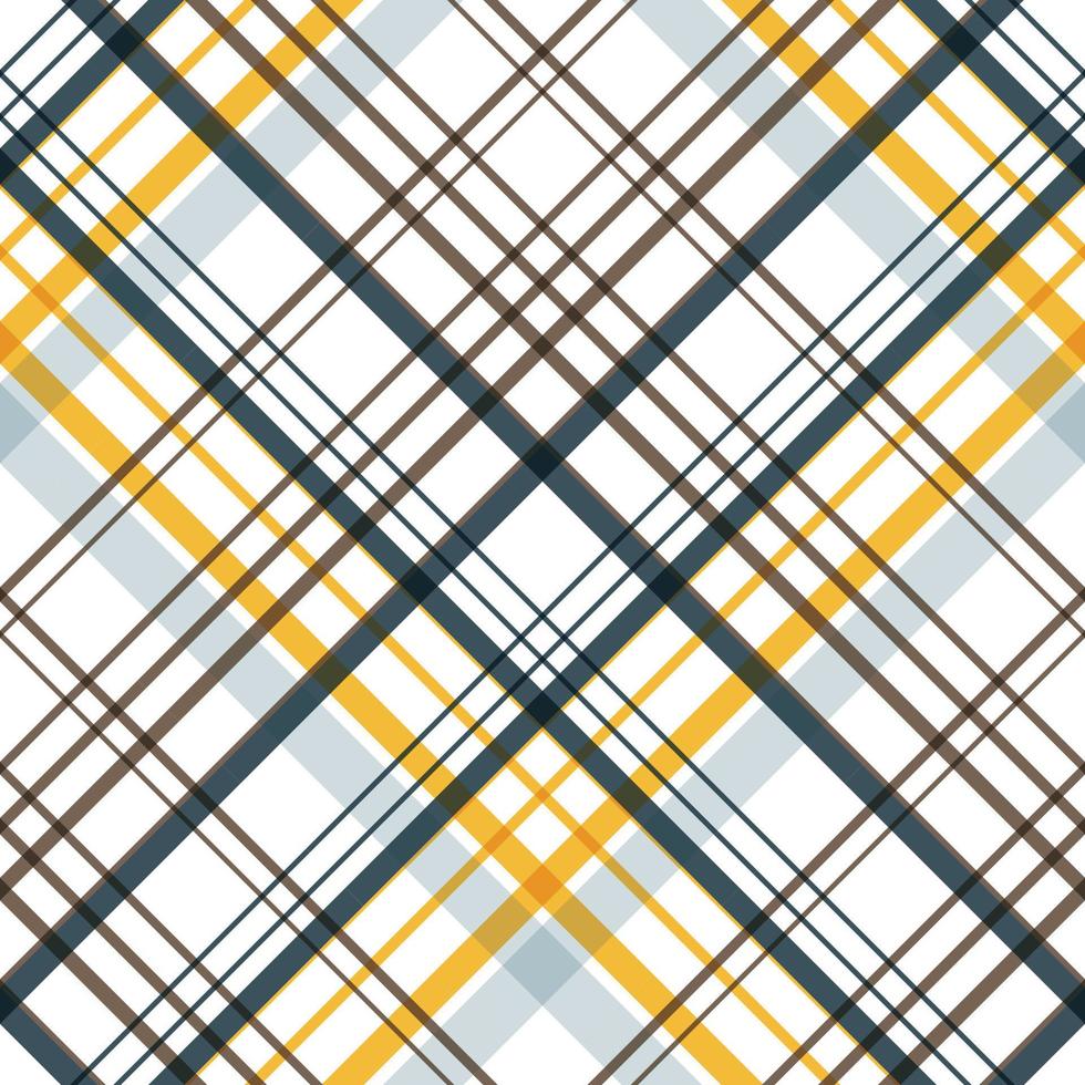 padrão xadrez tecido sem costura é tecido em uma sarja simples, dois sobre dois sob a urdidura, avançando um fio a cada passagem. vetor