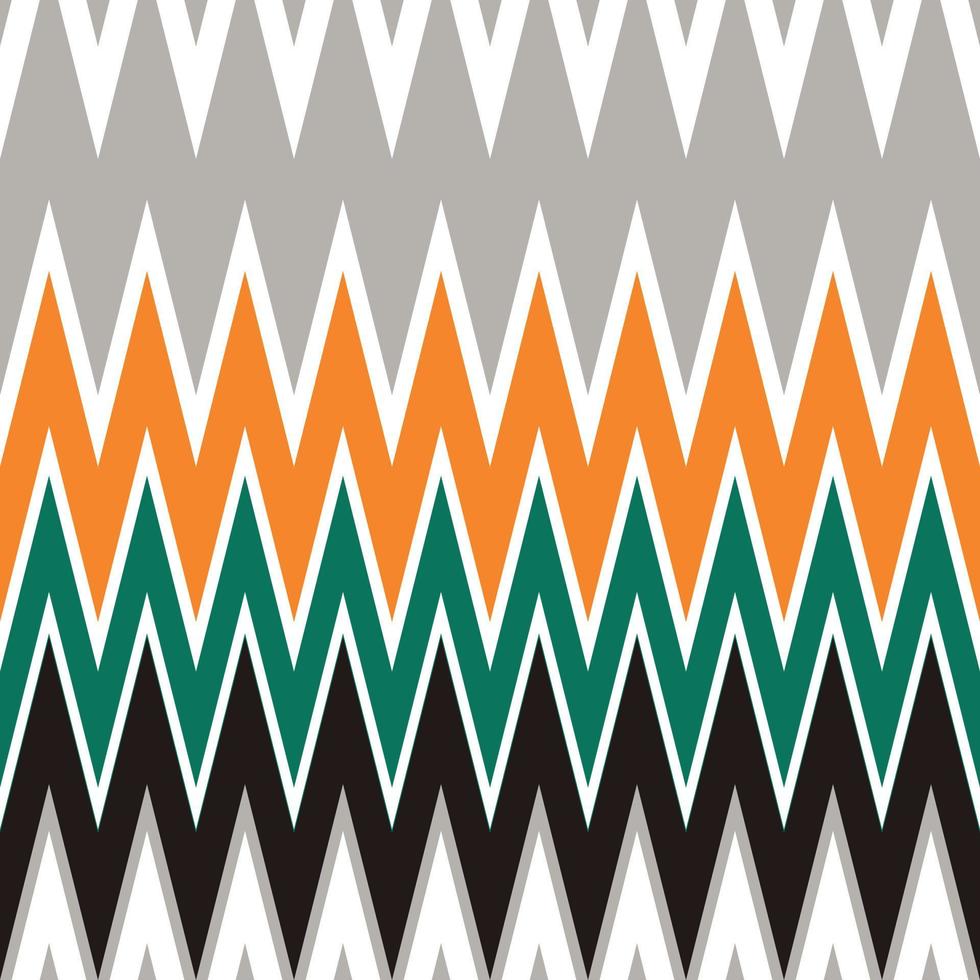 impressão de arte digital padrão chevron ondulado design de pano de fundo de festa de verão vetor