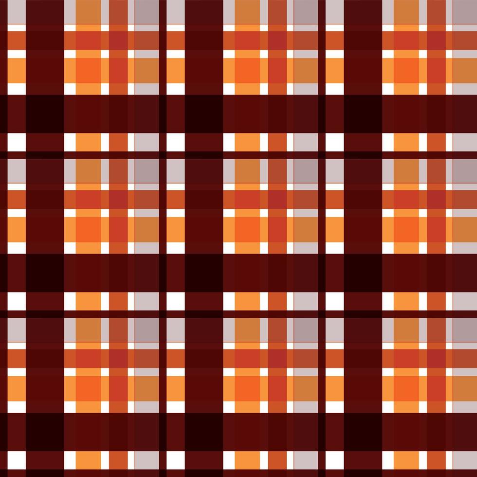 A textura de design de moda com padrão tartan é tecida em uma sarja simples, dois sobre dois sob a urdidura, avançando um fio a cada passagem. vetor