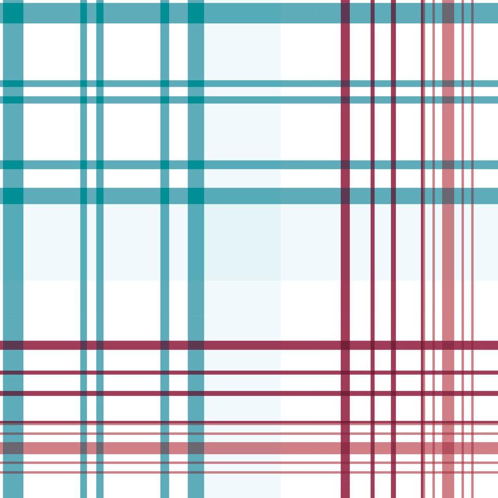 verifique o fundo do design do tecido com padrão xadrez os blocos de cor resultantes se repetem vertical e horizontalmente em um padrão distinto de quadrados e linhas conhecido como sett. tartan é xadrez vetor