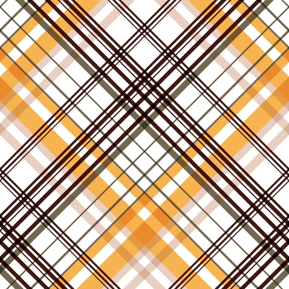 O tecido sem costura com padrões de guingão é tecido em uma sarja simples, dois sobre dois sob a urdidura, avançando um fio a cada passagem. vetor