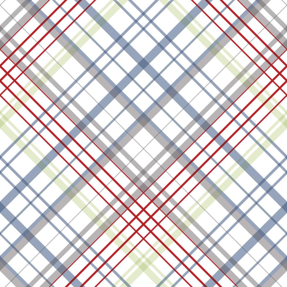 padrão xadrez design têxtil é tecido em uma sarja simples, dois sobre dois sob a urdidura, avançando um fio em cada passagem. vetor