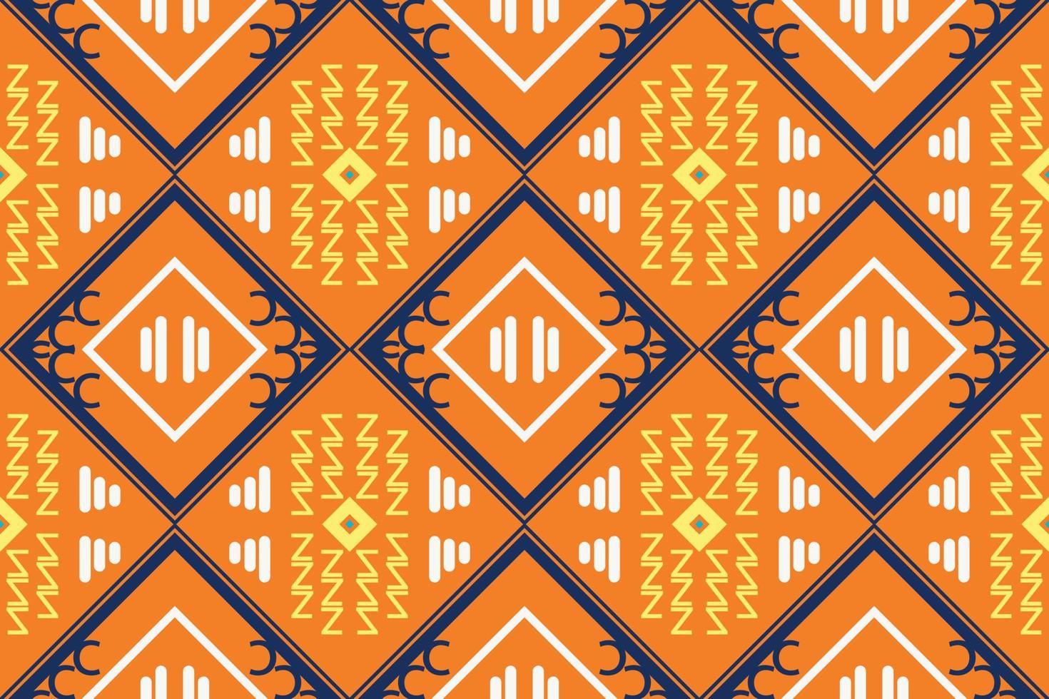 étnico asteca ikat padrão sem costura têxtil ikat moldura sem costura padrão design de vetor digital para impressão saree kurti borneo tecido asteca pincel símbolos amostras elegantes