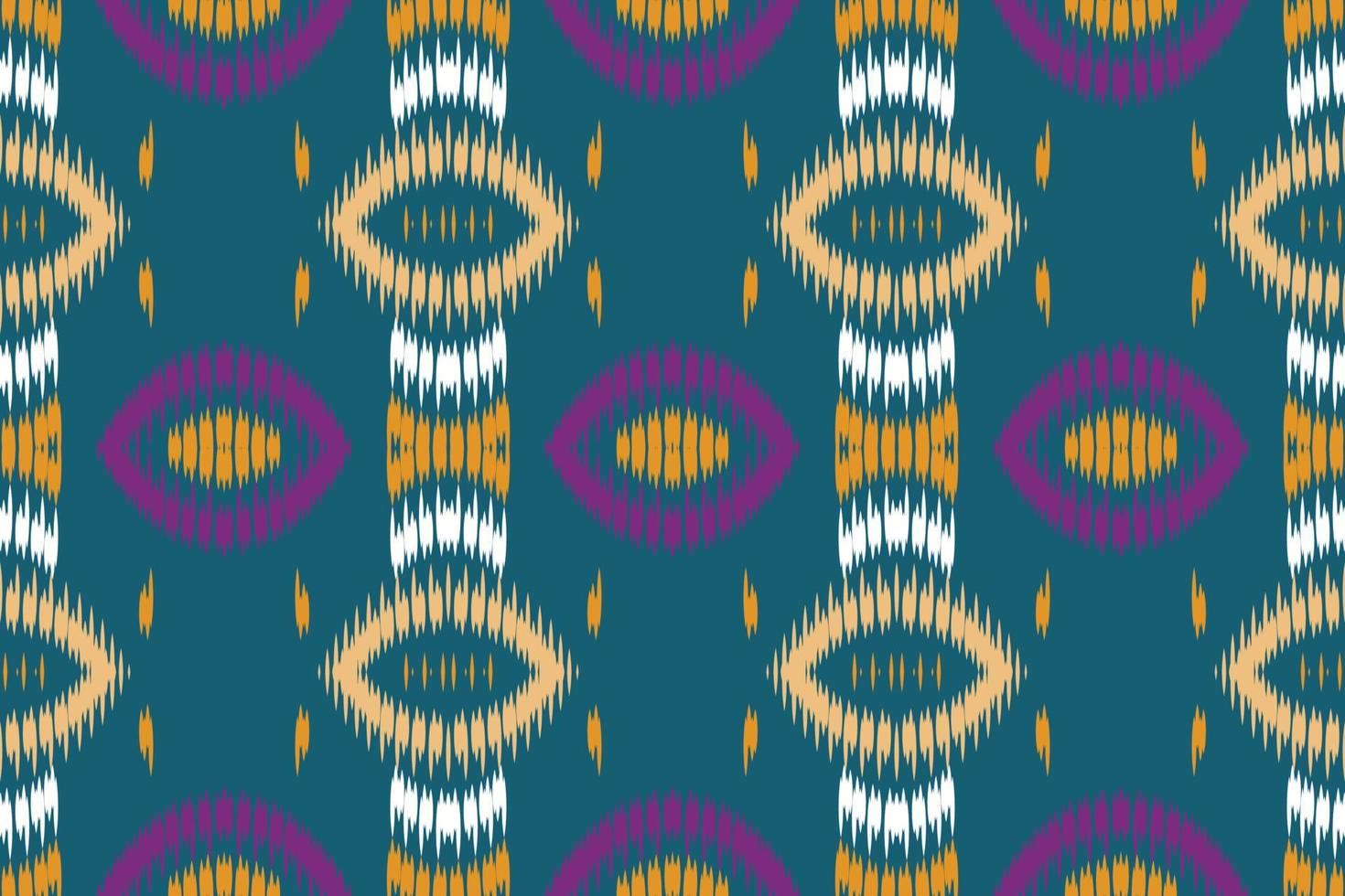 vetor étnico ikat batik têxtil padrão sem costura design de vetor digital para impressão saree kurti borneo tecido borda escova símbolos amostras roupas de festa
