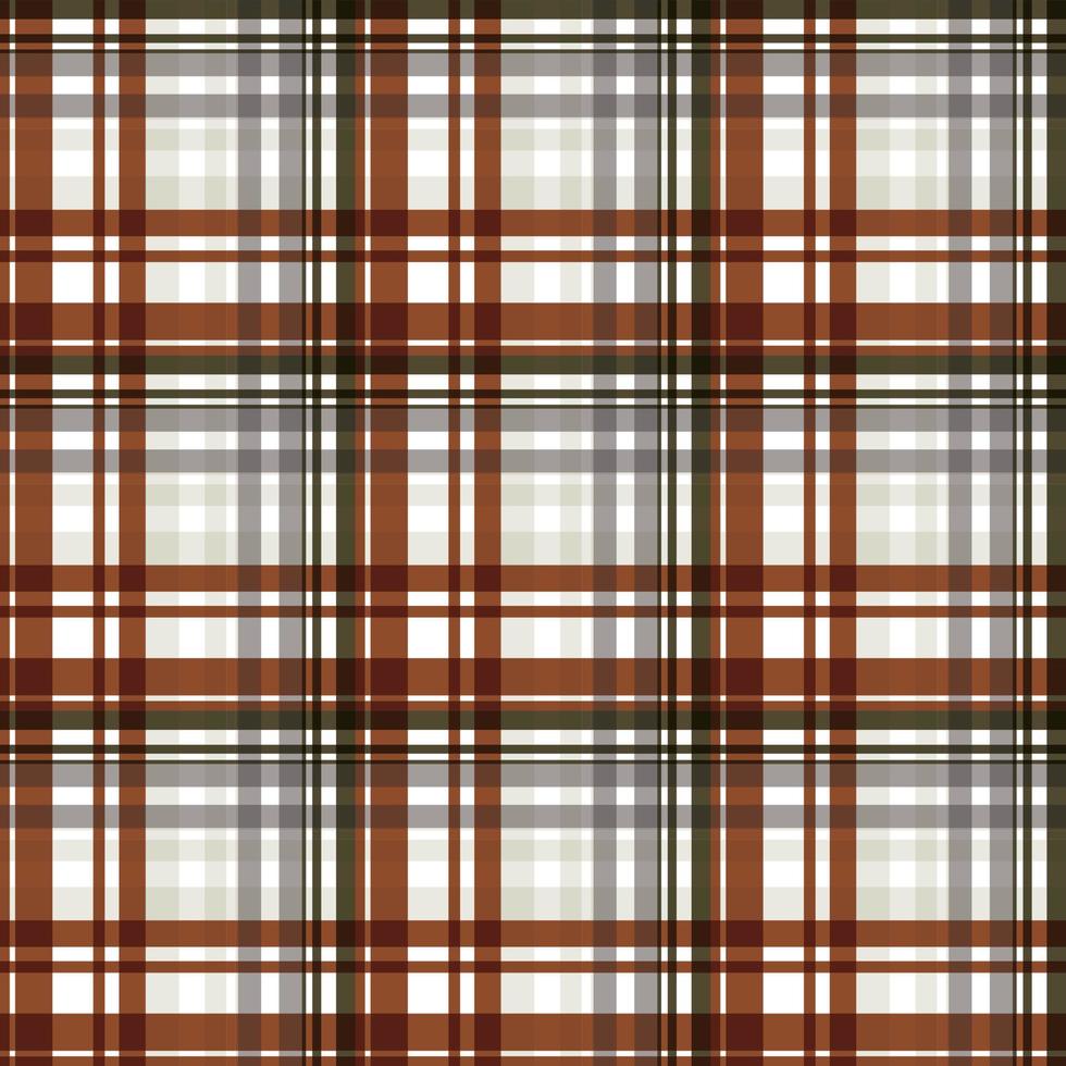 A textura perfeita do padrão xadrez de búfalo é um pano padronizado que consiste em faixas cruzadas, horizontais e verticais em várias cores. os tartans são considerados um ícone cultural da Escócia. vetor