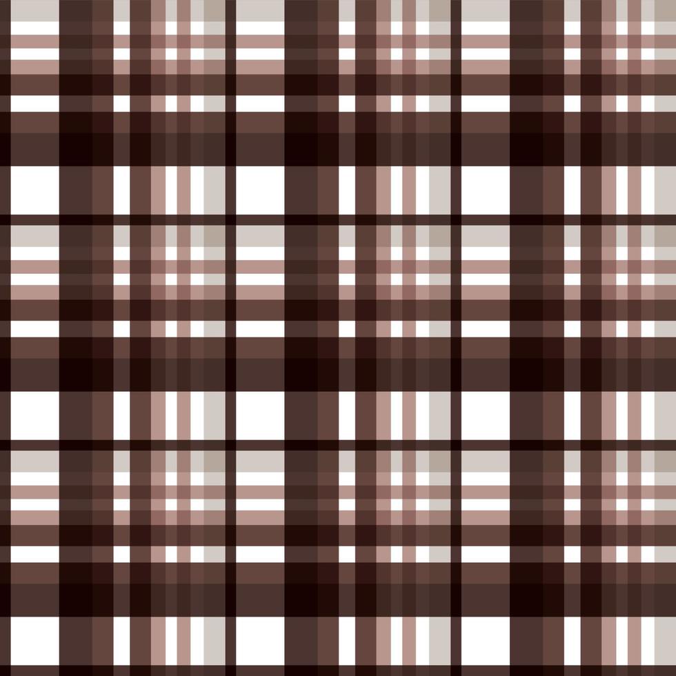 A textura do design do tecido com padrão tartan é feita com faixas alternadas de fios coloridos pré-tingidos, tecidos como urdidura e trama em ângulos retos entre si. vetor