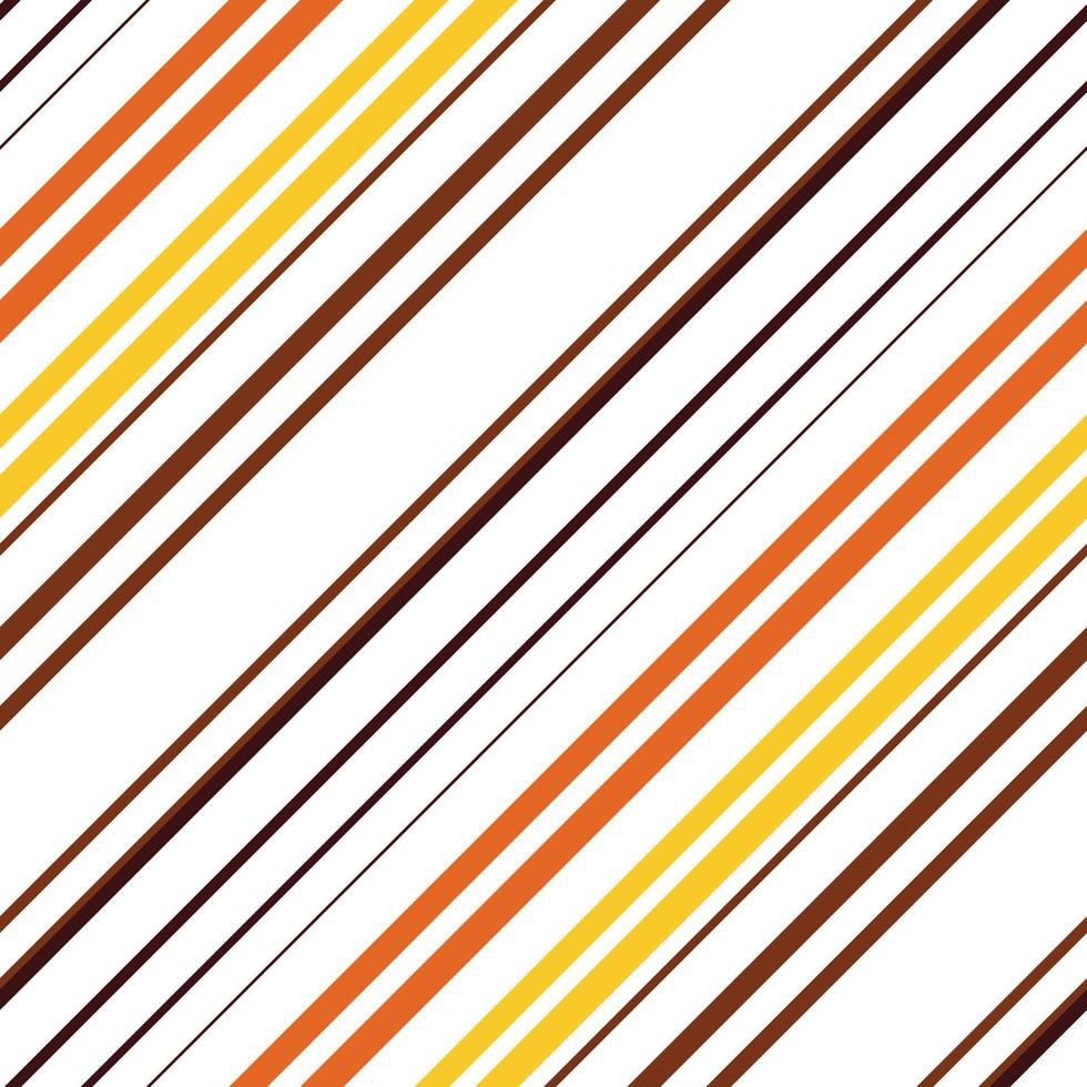 A arte dos padrões de design de listras é um padrão de listras equilibradas que consiste em várias linhas diagonais, listras coloridas de tamanhos diferentes, dispostas em um layout simétrico, frequentemente usado para roupas vetor