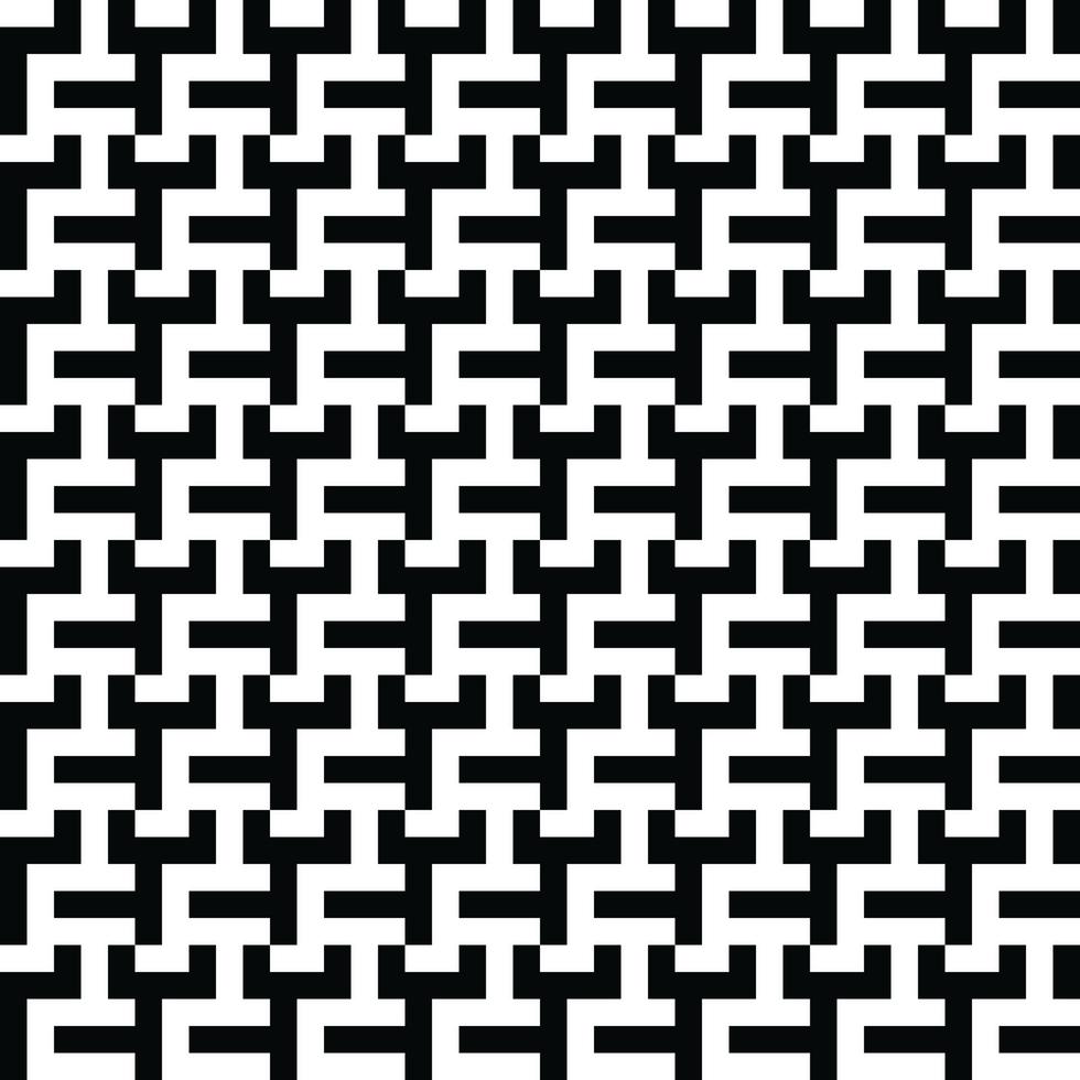 textura sem emenda do vetor minimalista monocromático. fundo geométrico minimalista. padrão de repetição monocromático com linhas quebradas.