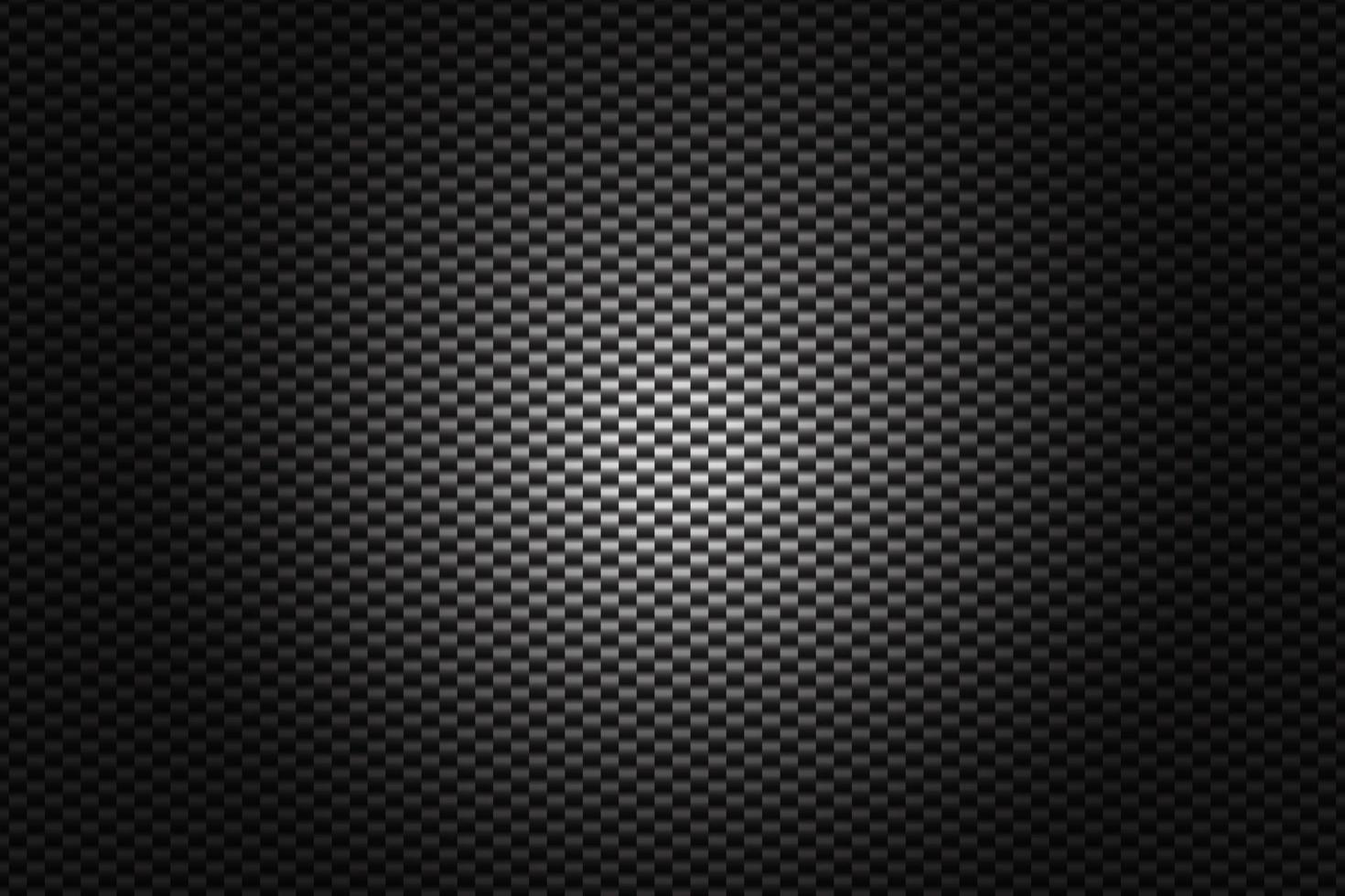 textura de fibra de carbono sueface fundo vector preto