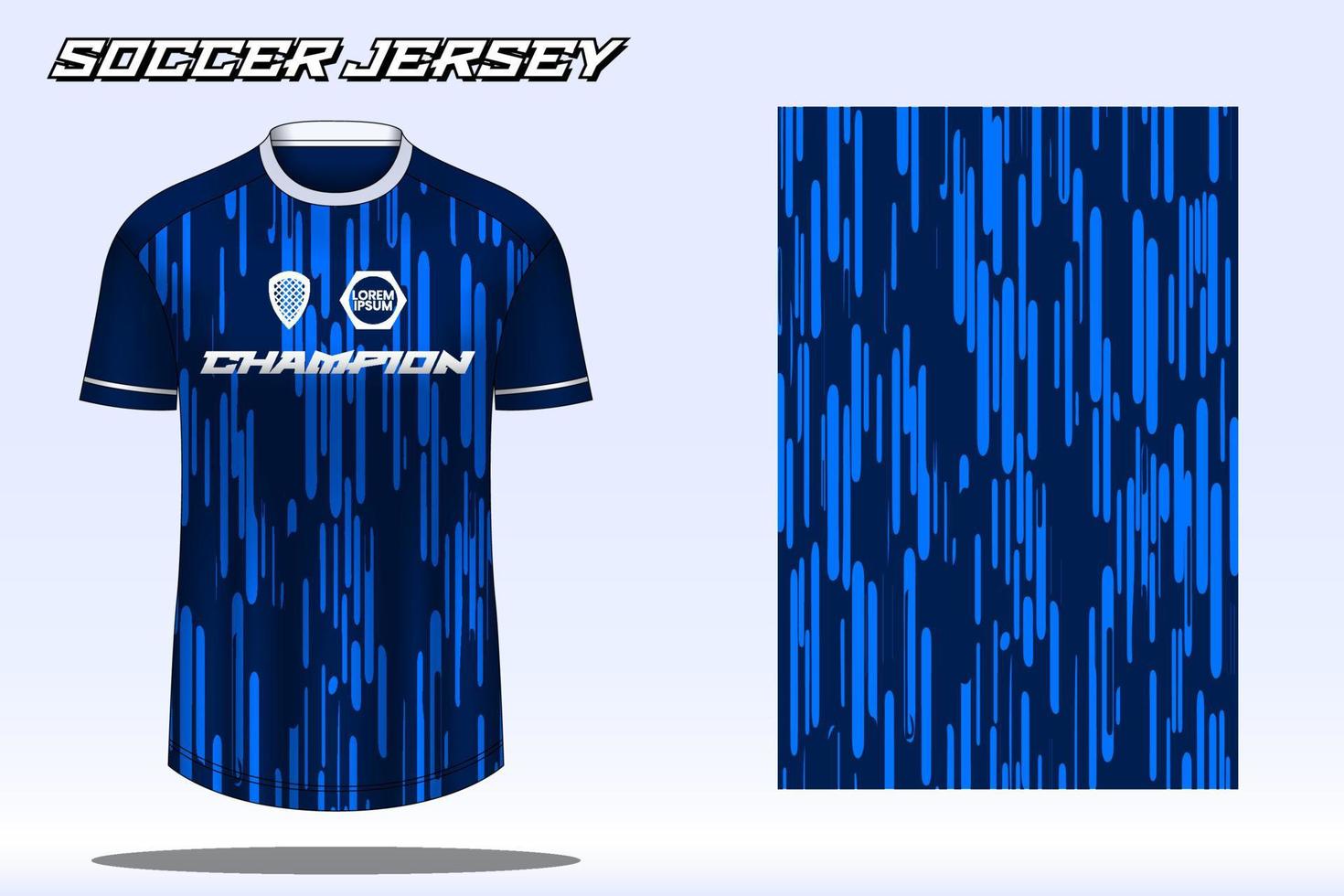 maquete de design de camiseta esportiva de camisa de futebol para clube de futebol 13 vetor