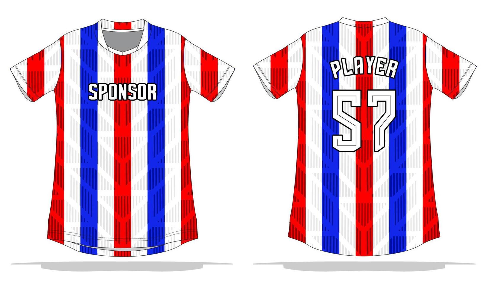 design de plano de fundo padrão uniforme esportivo vetor