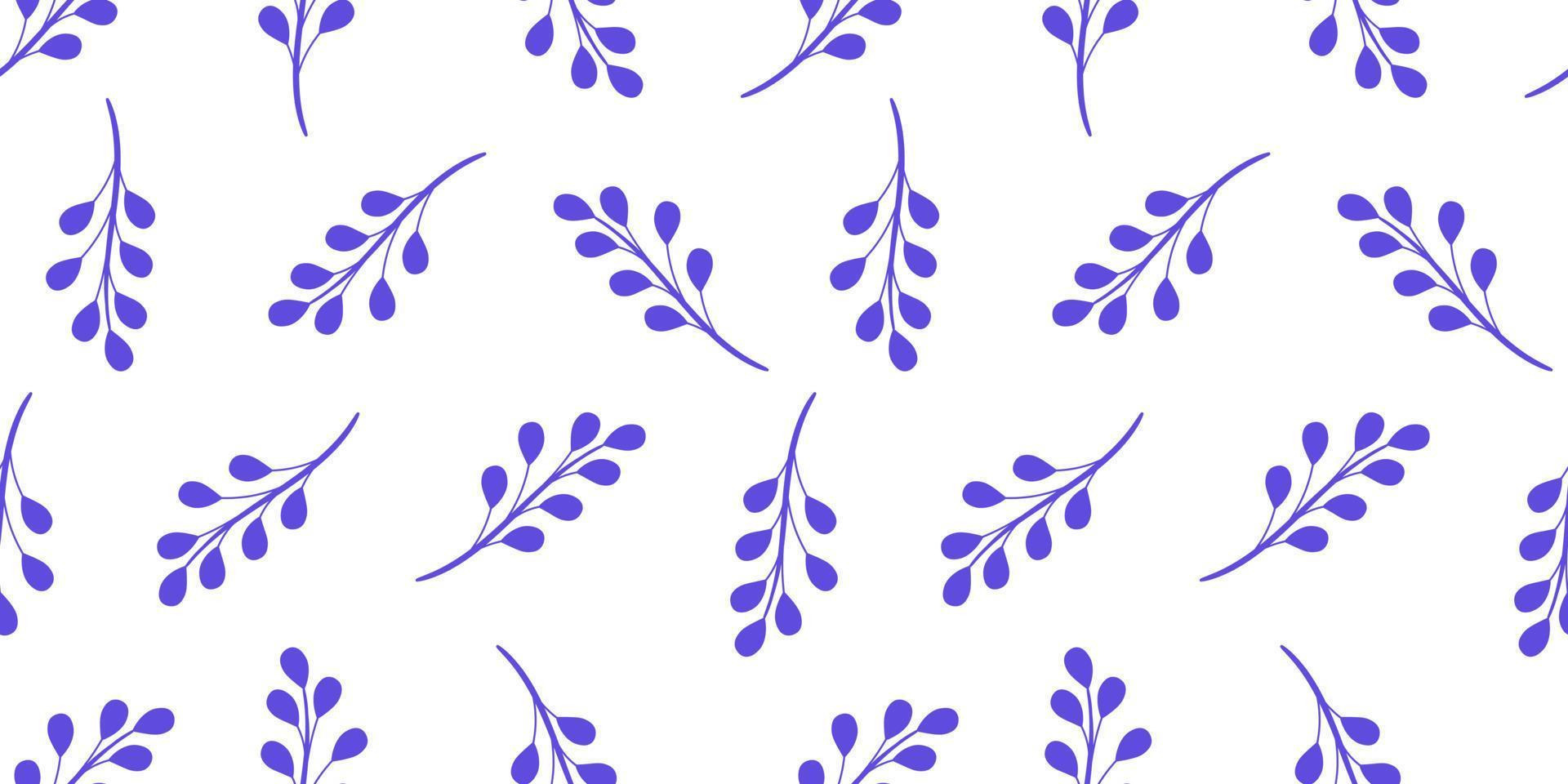 fundo vector azul com folhas, padrão perfeito